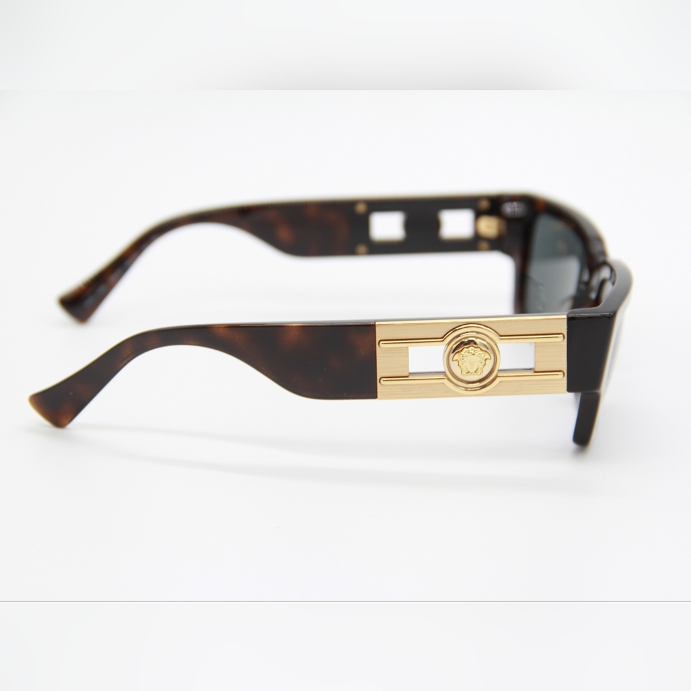 NEW VERSACE VE4459 108/87 UNISEX SUNGLASSES VERSACE MOD 4459 BROWN - Picture 8 of 11